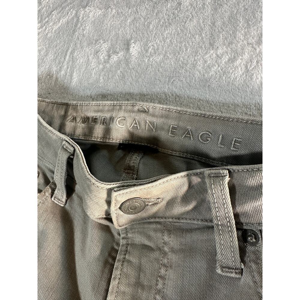 American Eagle Men’s Next Level Flex Skinny Jeans – Light Grey – Size 29x30 - Picture 4 of 8